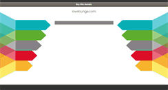 Desktop Screenshot of lovelounge.com